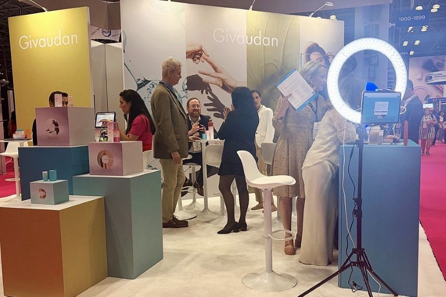 Givaudan booth